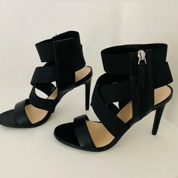 Nine West Jellicao Black Heels Size 6.5 - Picture 2 of 3